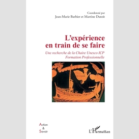 L'expérience en train de se faire