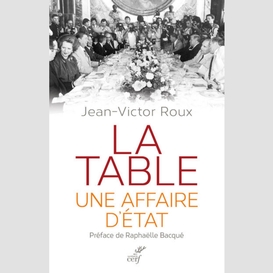 La table, une affaire d'état