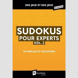 Sudokus pour experts vol.2