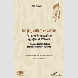 Langue, culture et valeurs