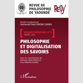 Philosophie et digitalisation des savoirs