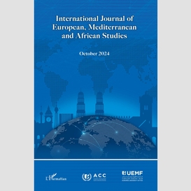 International journal of european, mediterranean and african studies