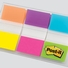 Languettes post-it 1po electric glow