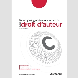 Principes généraux de la loi sur le droit d'auteur