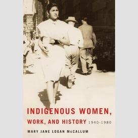 Indigenous women, work, and history