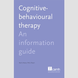 Cognitive-behavioural therapy