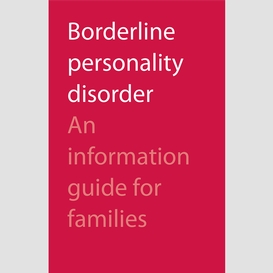 Borderline personality disorder