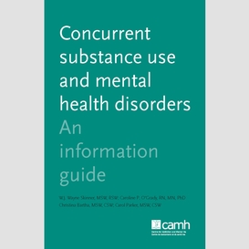 Concurrent substance use and mental health disorders