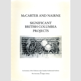 Mccarter and nairne