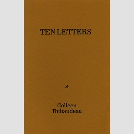 Ten letters