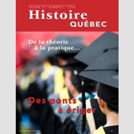 Histoire québec. vol. 22 no. 2,  2016