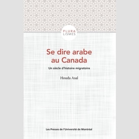 Se dire arabe au canada