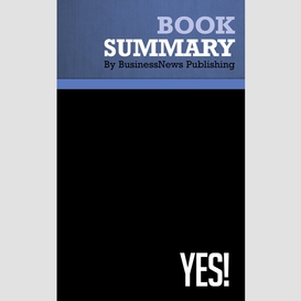 Summary: yes! - noah goldstein, steve martin and robert cialdini