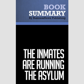 Summary: the inmates are running the asylum - alan cooper
