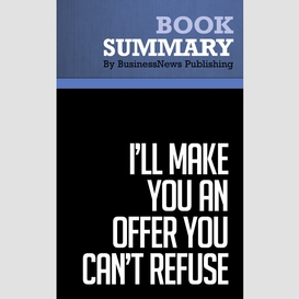 Summary: i'll make you an offer you can't refuse - michael franzese