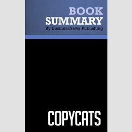 Summary: copycats - obed shenkar
