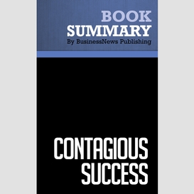 Summary: contagious success - susan annunzio