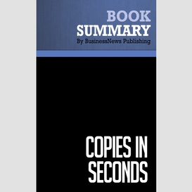 Summary: copies in seconds - david owen