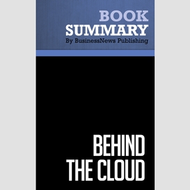 Summary: behind the cloud - marc benioff