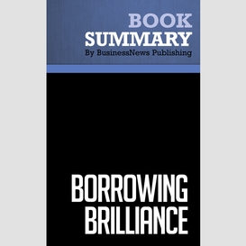 Summary: borrowing brilliance - david kord murray