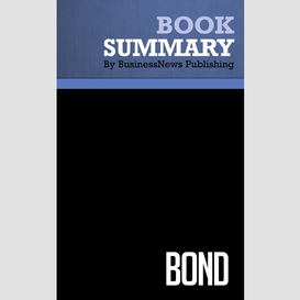 Summary: bond - terence maher