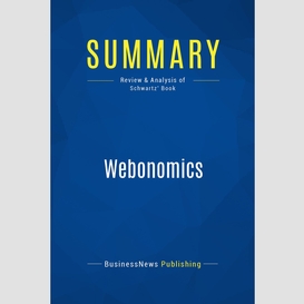 Summary: webonomics