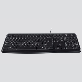 Clavier francais avec fil k120 logitech