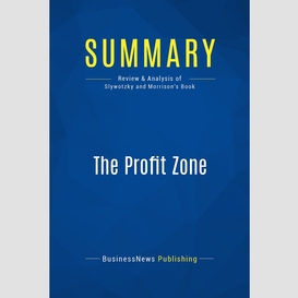 Summary: the profit zone