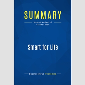 Summary: smart for life