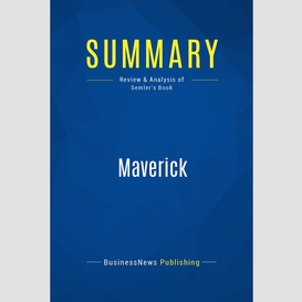 Summary: maverick