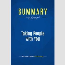 Summary: taking people with you