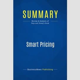 Summary: smart pricing