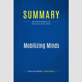 Summary: mobilizing minds