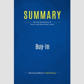 Summary: buy-in
