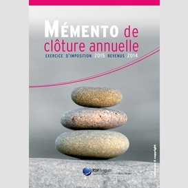 Mémento de clôture annuelle