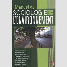 Manuel de sociologie de l'environnement