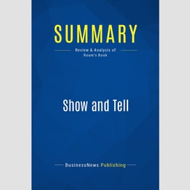 Summary: show and tell