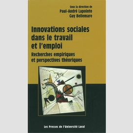 Innovations sociales dans le travail et l'emploi