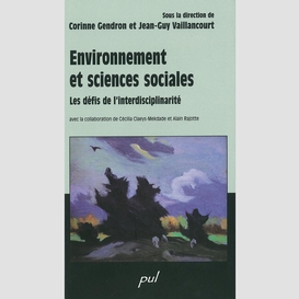 Environnement et sciences sociales