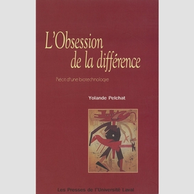 Obsession de la différence l'