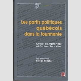 Les partis politiques québécois dans la tourmente