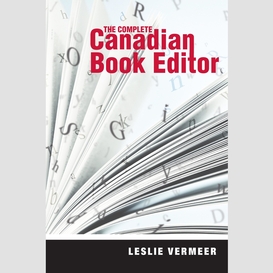 The complete canadian book editor