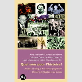 Quel sens pour l'histoire ?