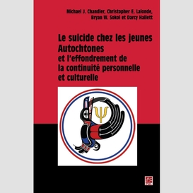 Le suicide chez les jeunes autochtones et l'effondrement de la continuité personnelle et culturelle