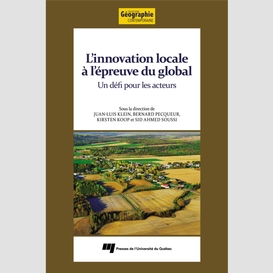 L'innovation locale à l'épreuve du global