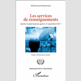 Les services de renseignements