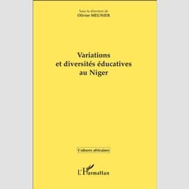 Variations et diversités éducatives au niger