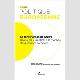 La construction de l'autre