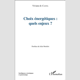 Choix énergétiques : quels enjeux?