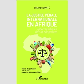 La justice pénale internationale en afrique